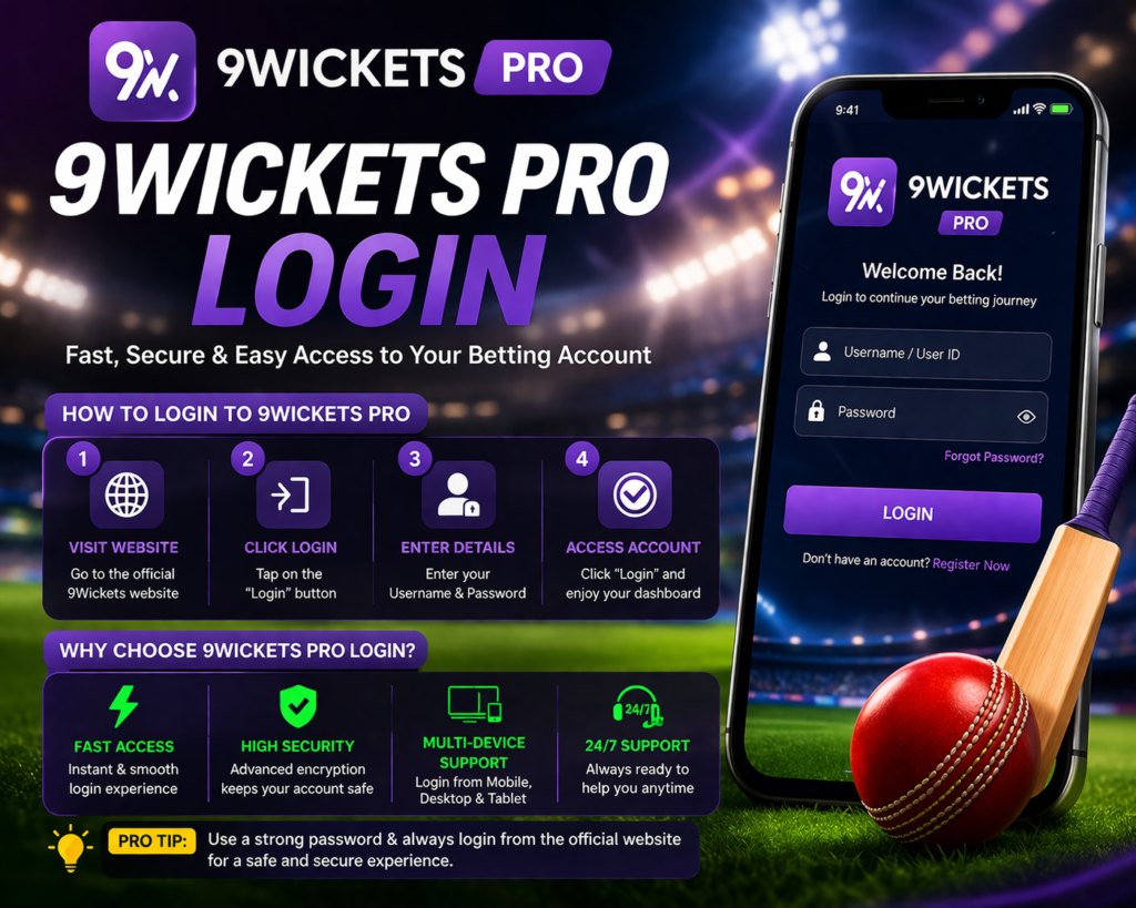9Wicket Pro login