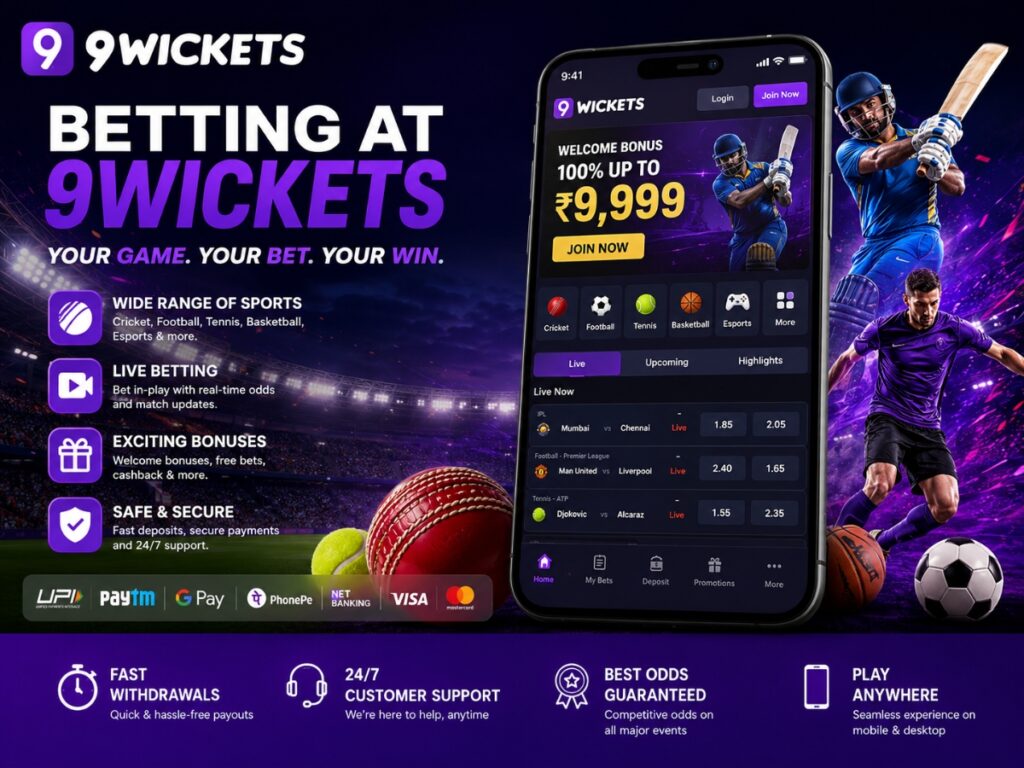 Betting at 9Wicket