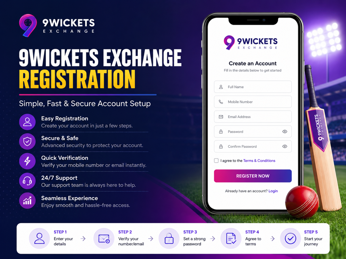 9Wickets Exchange Registration: Complete Guide for New Users