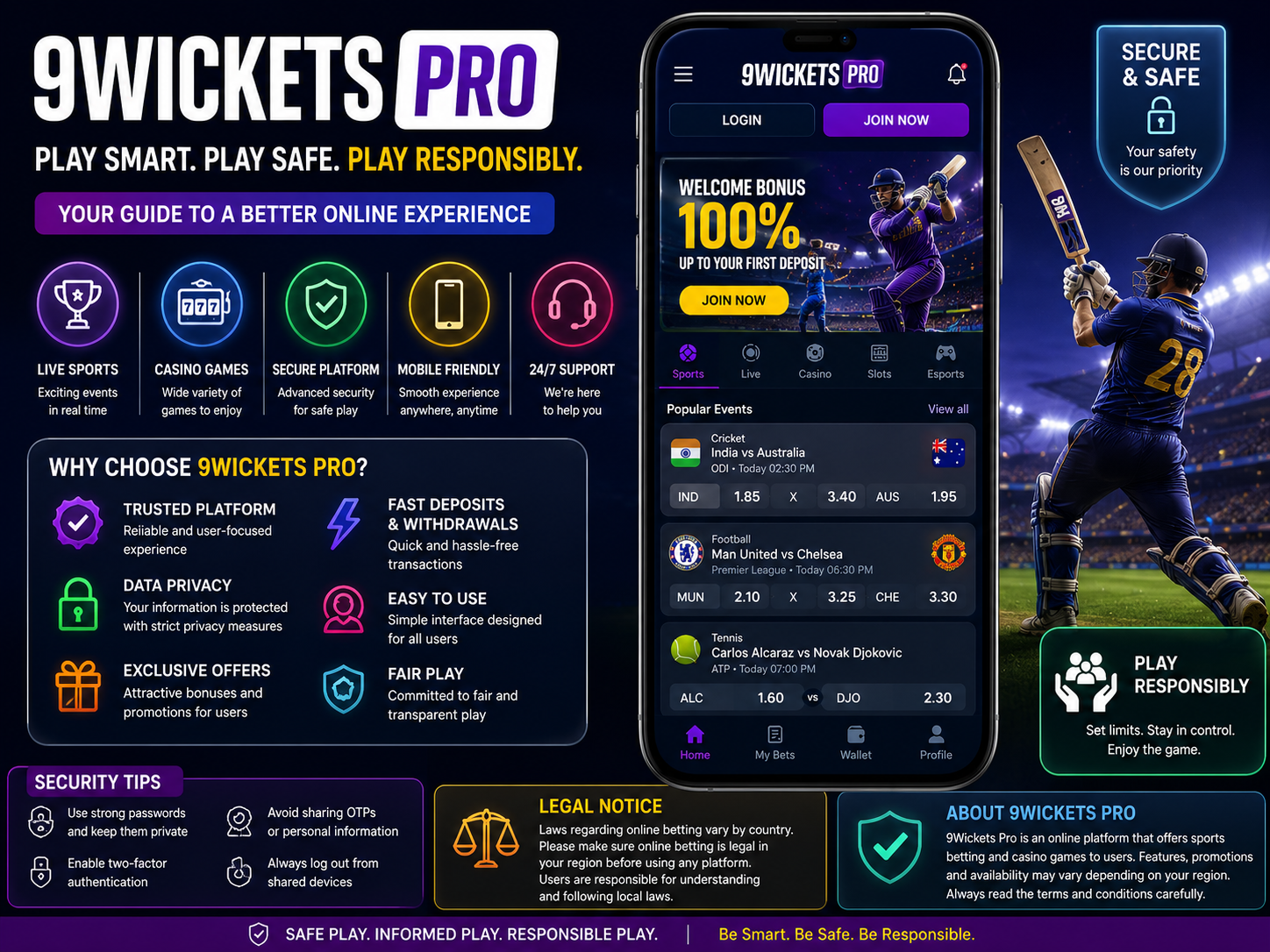 9Wickets Pro in Bangladesh Explained: Features, Security Guide.