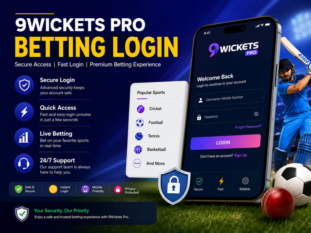 9Wickets Pro Betting Login