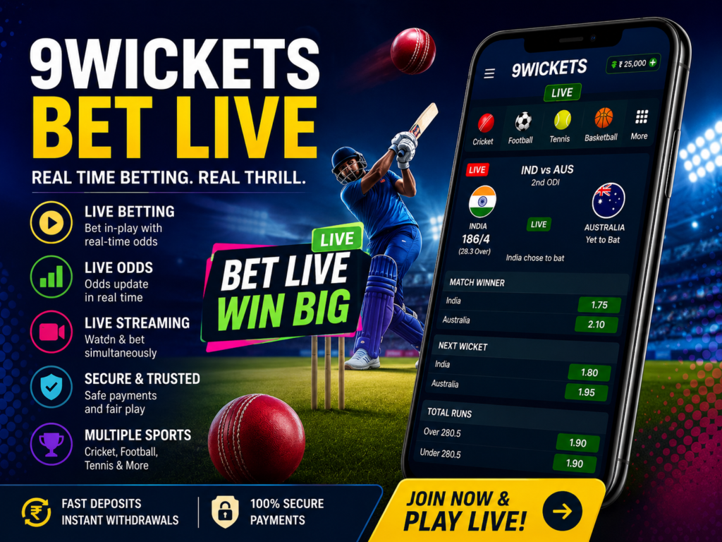 9Wickets Bet Live