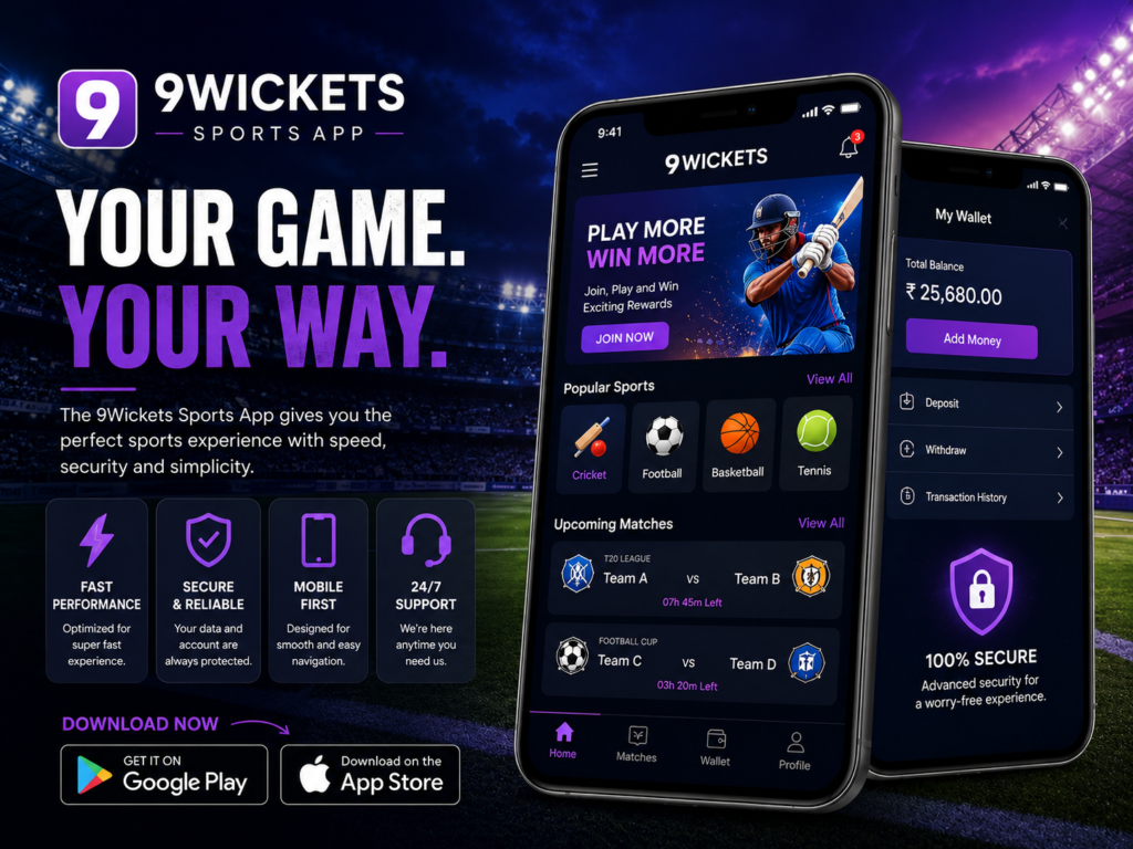 9Wickets Sports App