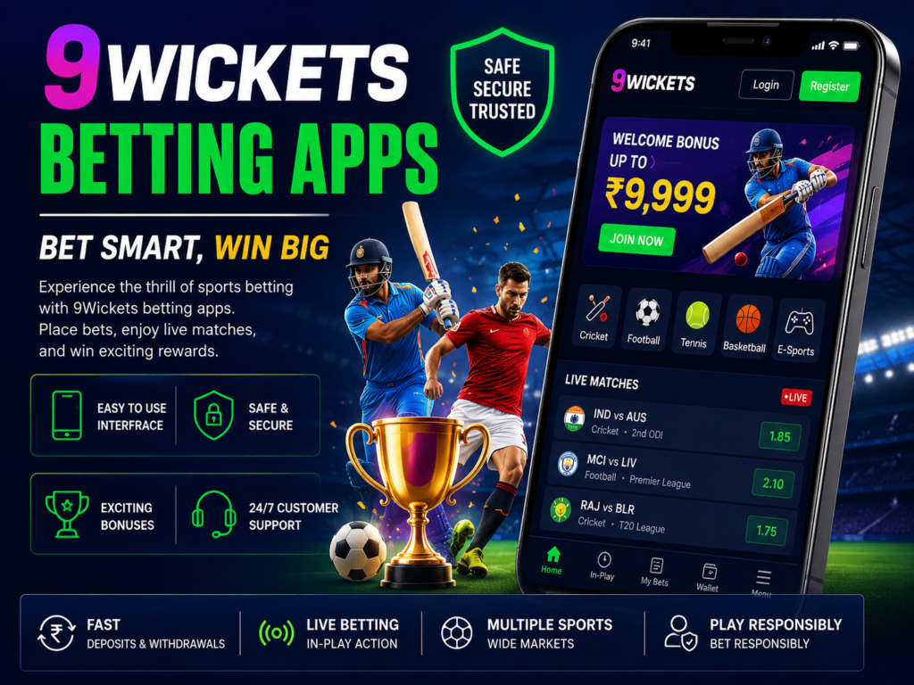 9Wickets Betting Apps