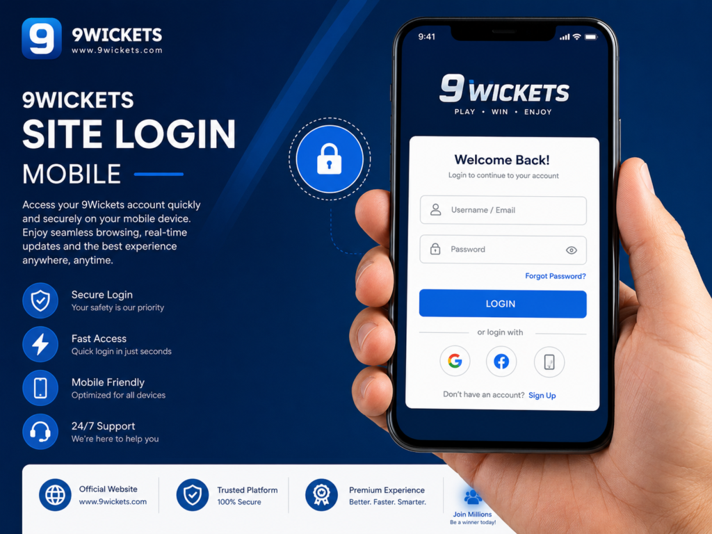 9Wickets Mobile Login