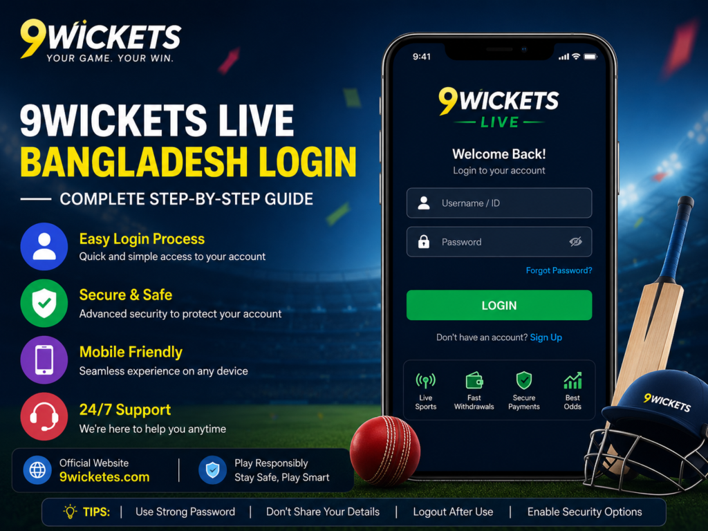 9Wickets Live Bangladesh Login