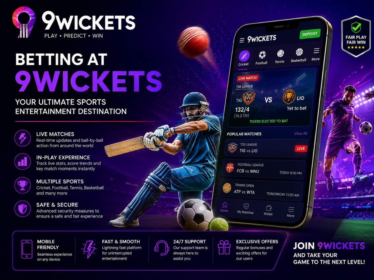 Betting at 9Wickets: Complete Guide to Online Sports Entertainment Platform