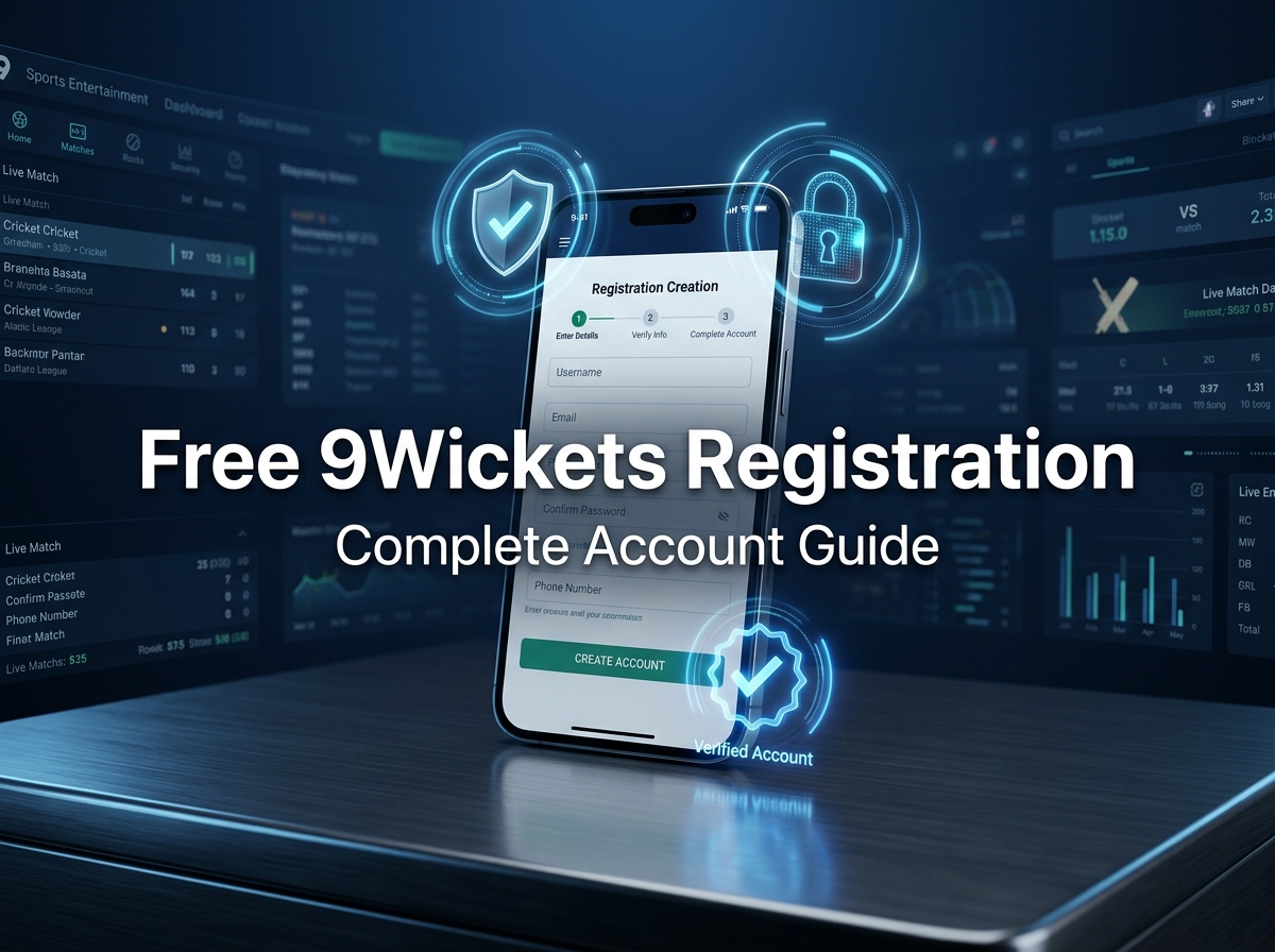 Free 9Wickets Registration: Complete Account Guide