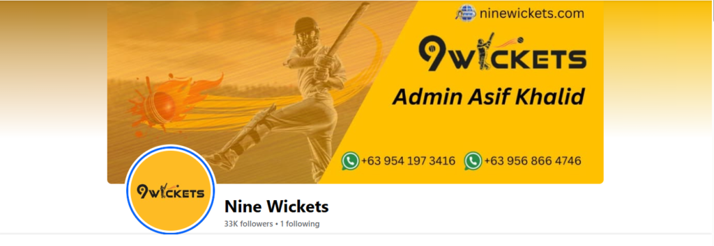 9Wickets Facebook Page