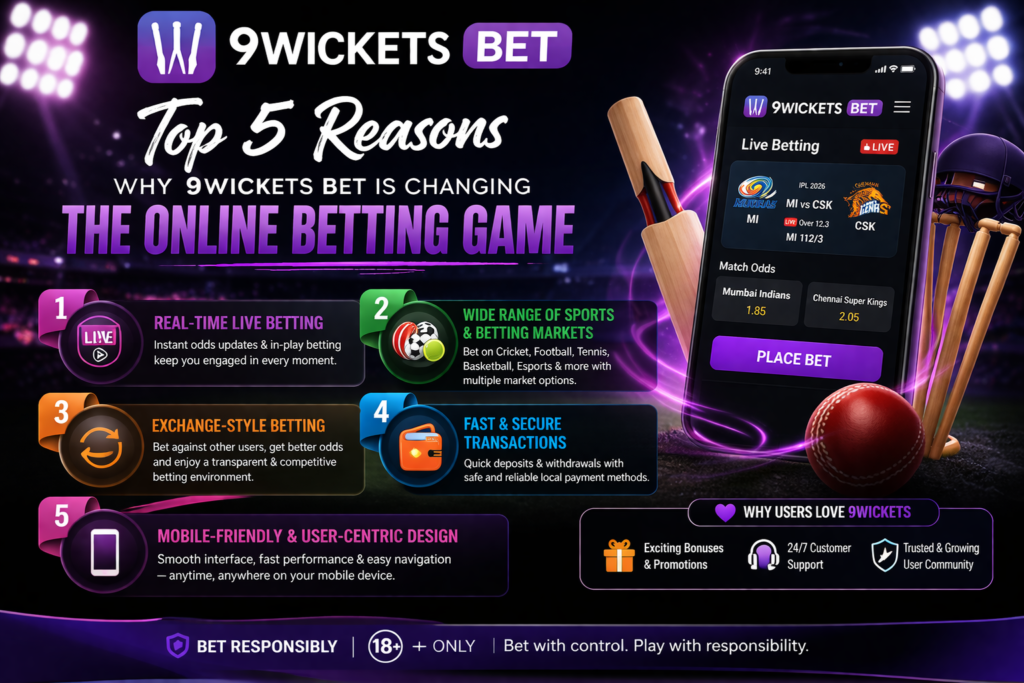 9Wickets Bet is Dominating