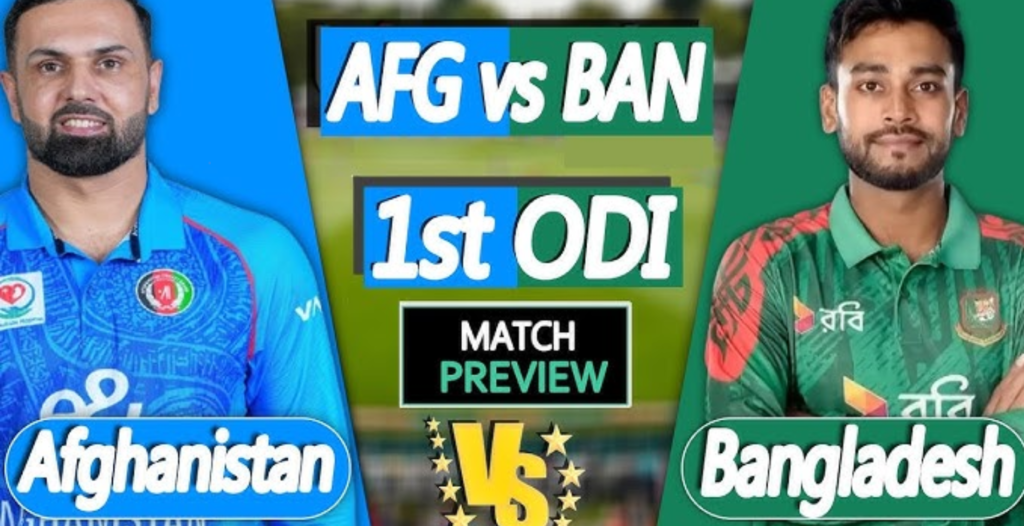 Afghanistan vs Bangladesh 1st ODI 2025