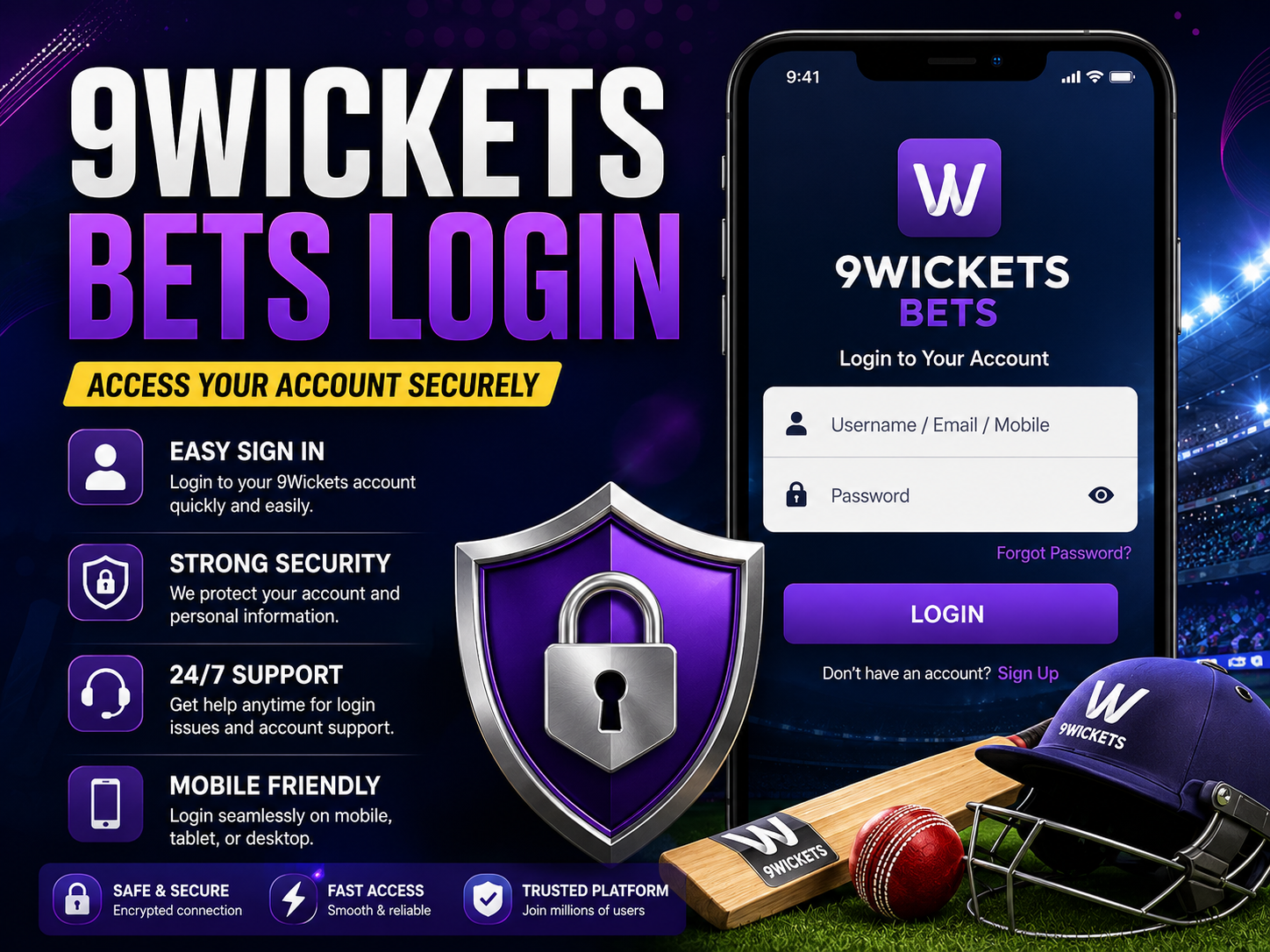 BD 9Wickets Bets Login: Account Access, Sign-In Problems and Security Guide