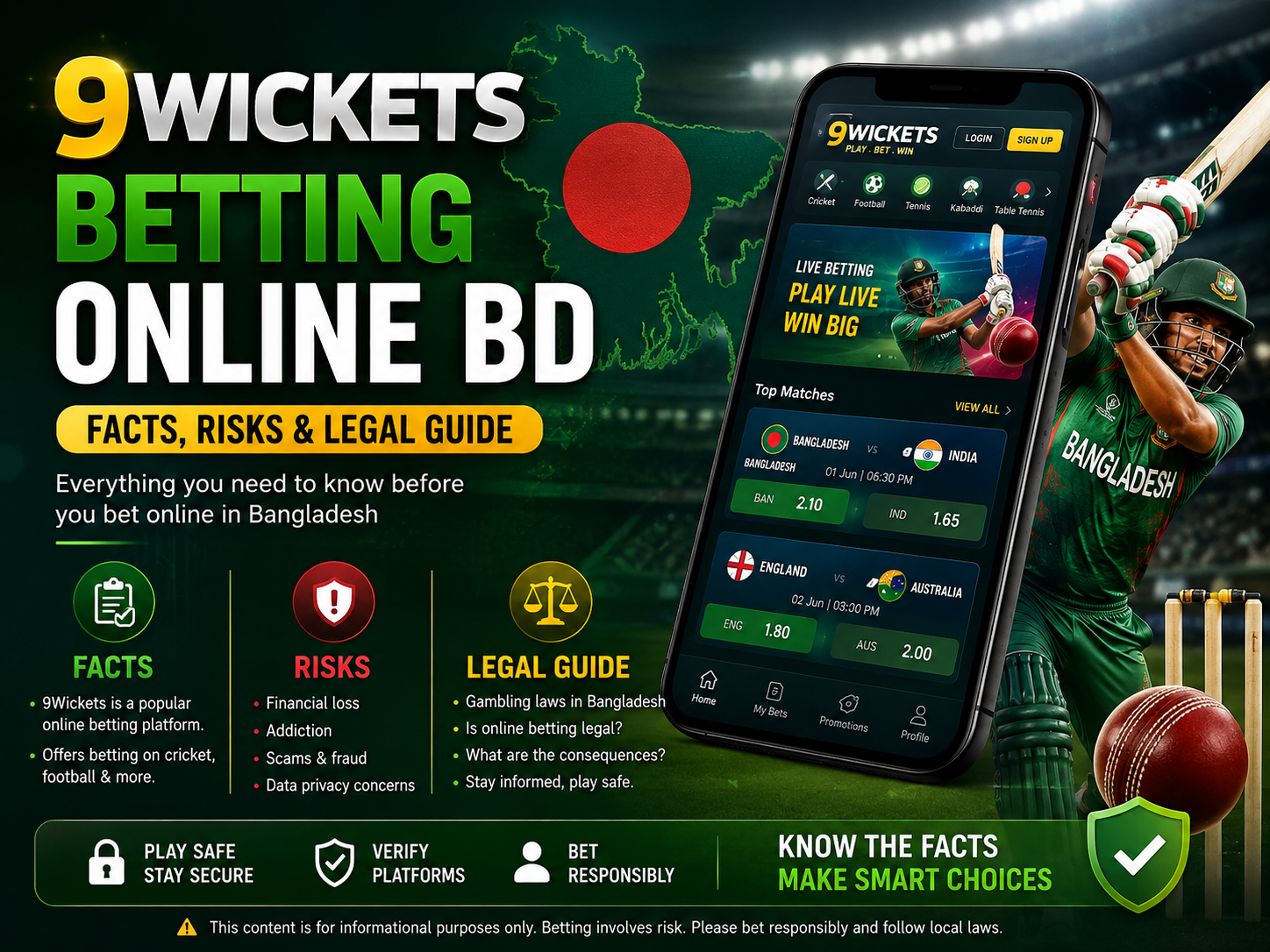 9Wickets Betting Online BD: What to Know Before You Act