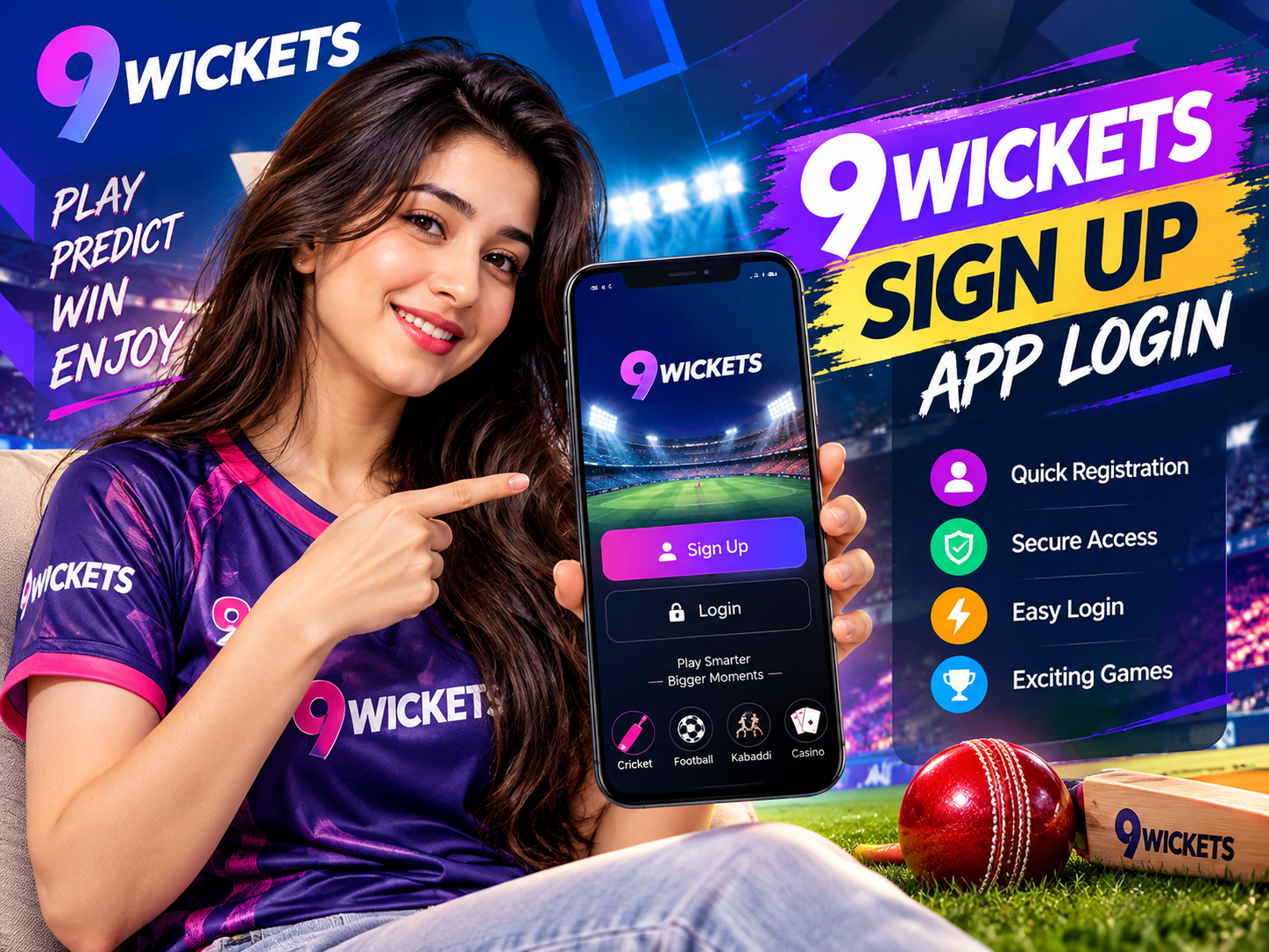 9Wickets Sign Up App Login Secure Access Full Guide